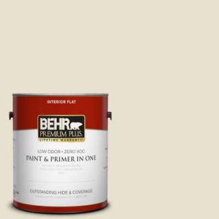 BEHR Premium Plus 1 gal. #BXC 11 Ibis Flat Interior Paint 105001