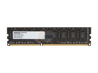 AMD Entertainment Edition 4GB 240 Pin DDR3 SDRAM DDR3 1600 (PC3 12800) Desktop Memory Model AE34G1609U2 U