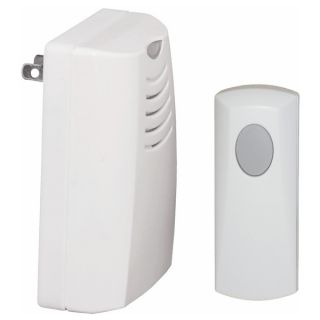 Plug in Wireless Door Chime and Push with Indicator Light  