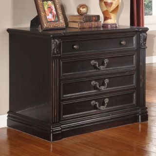 Parker House Furniture Grand Manor Palazzo 4 Drawer Lateral File