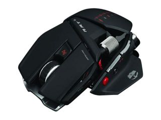 Cyborg CCB4370900B2/02/1 Black 7 Buttons 1 x Wheel USB Fast RF Wireless Laser 5600 dpi R.A.T. 9 Gaming Mouse