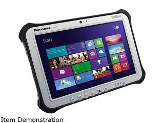 Panasonic Toughpad FZ G1J2182CM Tablet PC   10.1"   In plane Switching (IPS) Technology   Wireless LAN   Intel Core i5 i5 5300U Dual core (2 Core) 2.30 GHz