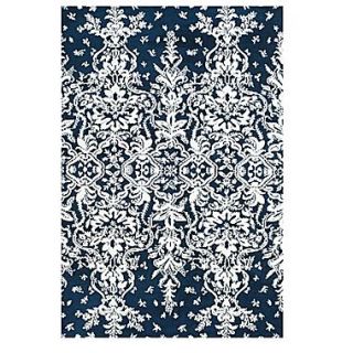 Feizy Pia Polyester Pile Contemporary Rug, 5 x 8, Midnight Blue