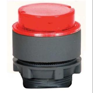 DAYTON 30G133 Pushbutton,22mm,Momentary,Extended,RD