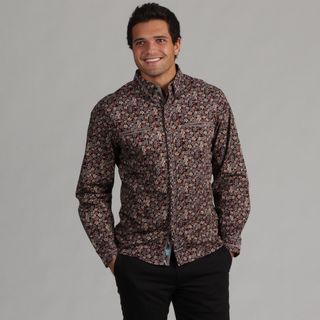 English Laundry Mens Floral Pattern Woven Shirt 24c30868 d175 4ff3