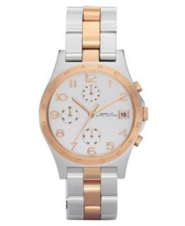 Marc by Marc Jacobs Watch, Womens Chronograph Two Tone Stainless
