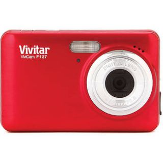 Vivitar 14.1Mp ViviCam F127 Digital Camera VF127 RED BOX INT