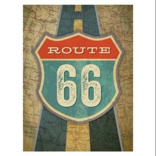 Route 66 Poster Print by Renee Pulve (26 x 34)