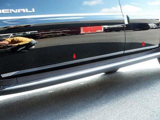 2007 2013 Chevy Suburban 4pc. Luxury FX Chrome 1" Rocker Panel Molding