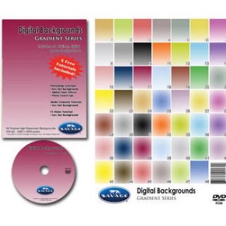 Savage DVD ROM: Digital Backgrounds (Gradient) DB122