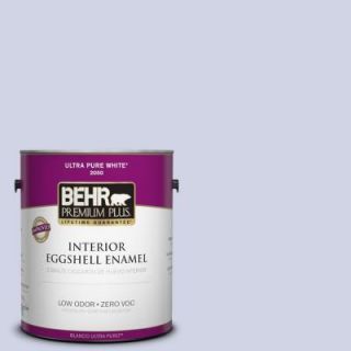 BEHR Premium Plus 1 gal. #630E 2 Purple Veil Zero VOC Eggshell Enamel Interior Paint 205001