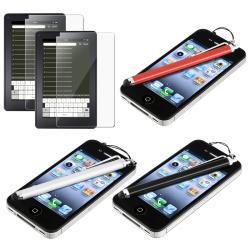 INSTEN Clear Screen Protectors/ Stylus for  Kindle Fire