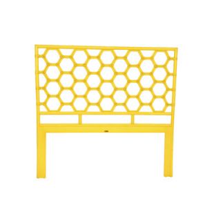 David Francis Furniture Honeycomb Wicker Headboard