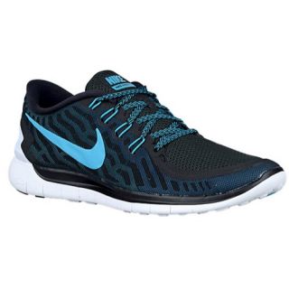 Nike Free 5.0 2015   Mens   Running   Shoes   Black/Dark Electric Blue/Blue Lagoon
