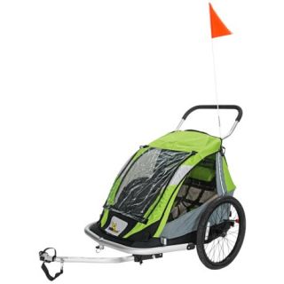 Chariot Kidarooz 2 in 1 Child Carrier Bike Stroller   2 Child 6664G 21