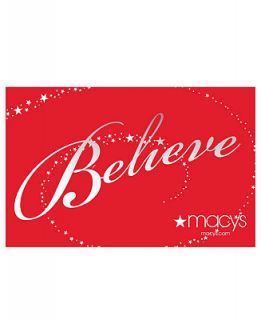 Believe Holiday Gift Card with Letter   All Occasions   Gift Cards