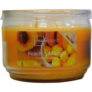 Mainstays 6 pc 11.5 oz Jar Peach & Mango