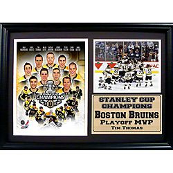 Boston Bruins 2011 Stanley Cup Champions Double Frame