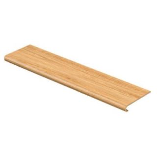 Cap A Tread Blond Maple 94 in. Long x 12 1/8 in. Deep x 1 11/16 in. Height Vinyl to Cover Stairs 1 in. Thick 016043540
