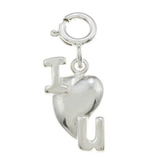 Sterling Silver I Love You Charm   14957664   Shopping