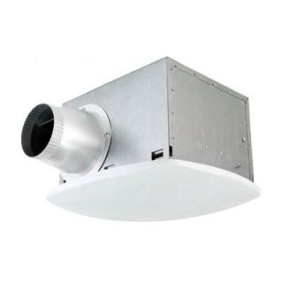 NuVent Super Quiet 80 CFM High Efficiency Ceiling Bath Fan NXSH80UPS