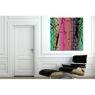 Colorfast Couture Multi Canvas Art by Fluorescent Palace