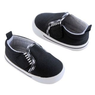 Just One You™Made by Carters® Newborn Boys Slip on Shoe   Black