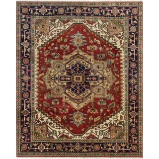 ecarpetgallery Serapi Heritage Brown Wool Rug (8 x 910)   18141847