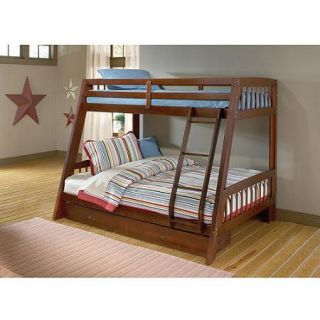 Rockdale Twin over Full Bunk Bed, Cherry