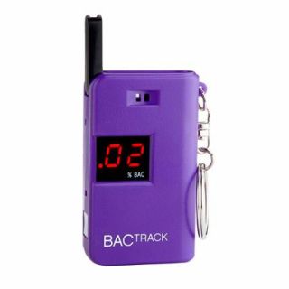 BACtrack Keychain Breathalyzer, Purple
