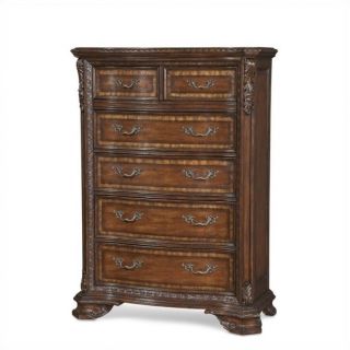 A.R.T. Furniture Old World 6 Drawer Chest in Rich Pomegranate   143150 2606