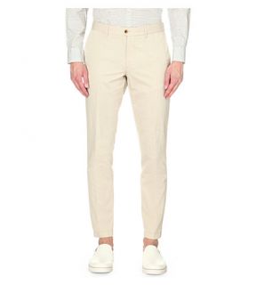 J LINDEBERG   Grant cotton and linen blend chinos