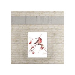 Rosefinch 2 Painting Print on Wrapped Canvas by Americanflat