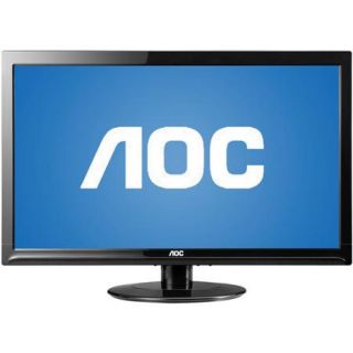 AOC Monitor 24" Class Full HD 1920x1080 VGA DVI D E2425SWD