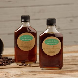 JAVA & Co. Signature Coffee Infused Syrup Duet   Shopping