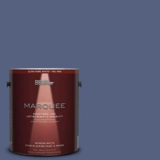 BEHR MARQUEE 1 gal. #MQ5 15 Award Night One Coat Hide Matte Interior Paint 145301
