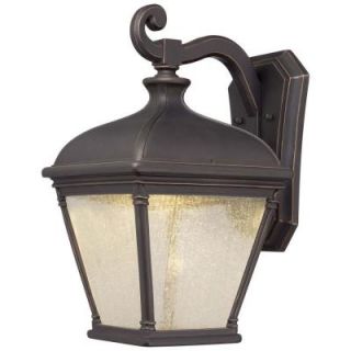 the great outdoors by Minka Lavery Lauriston Manor 1 Light Oil Rubbed Bronze Wall Mount with Gold Highlights 72397 143C