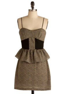 Mint Fennel Candy Dress in Peplum  Mod Retro Vintage Dresses
