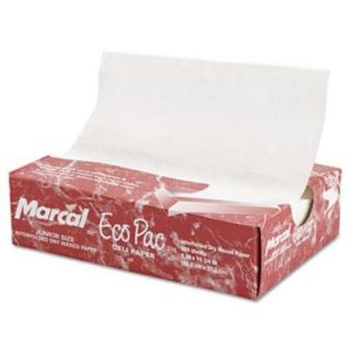 Packaging Dynamics 5291 Eco pac Natural Interfolded Dry Wax Paper, 8" X 10.75", 500/box, 12 Boxes/carton