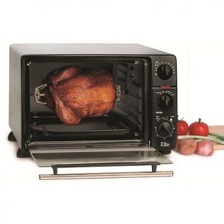 Elite Cuisine .8Cu. Ft. Toaster Oven with Rotisserie   7231124