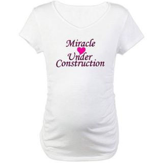 Cafepress Maternity Under Construction Graphic Tee