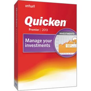 Intuit Quicken Premier 2013 (1 User, Electronic Download)