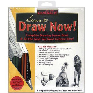 General Pencil Learn to Draw Now Kit   12379633  