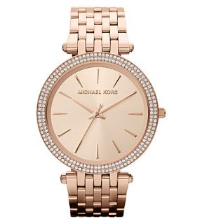 MICHAEL KORS   MK3192 Darci rose gold toned stainless steel watch