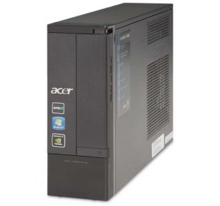 Acer AX3400G U4802 Refurbished Desktop PC   AMD Athlon II X2 255 3.1GHz, 4GB DDR3, 1TB HDD, DVDRW, Windows 7 Home Premium 64 Bit