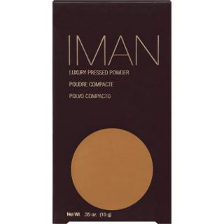 IMAN Luxury Pressed Powder Clay Medium Dark, 0.35 oz