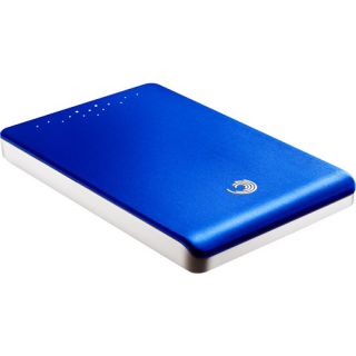 Seagate FreeAgent GO 320GB 5400RPM Portable Hard Drive, Blue Morpho   Exclusive  Color