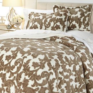 Highgate Manor 3 piece Sherpa Comforter Set   7807985