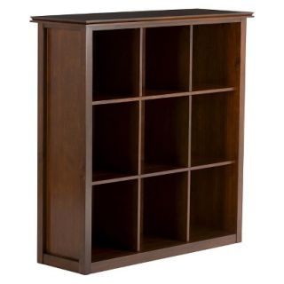 Simpli Home Bookcase 6 Shelf   Brown