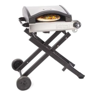 Cuisinart Alfrescamore Portable Outdoor Pizza Oven with Stand, Black   CPO 640